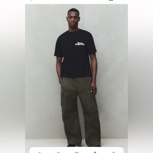 H&M Cargo Pants Olive